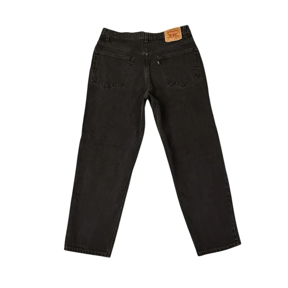 Levi's Men's 550 Relaxed Fit Black Jeans Size 38 x 30 #1824